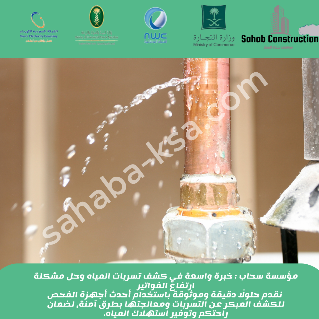 شركة كشف تسربات المياه
